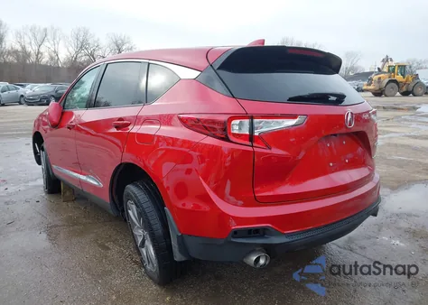 2019 Acura Rdx Technology Package z USA, uszkodzony, nr VIN 5J8TC2H59KL043920